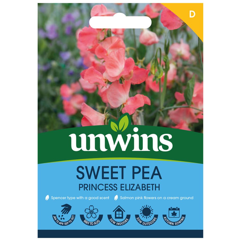 Unwins Sweet Pea Princess Elizabeth Seeds 5051618038379 2